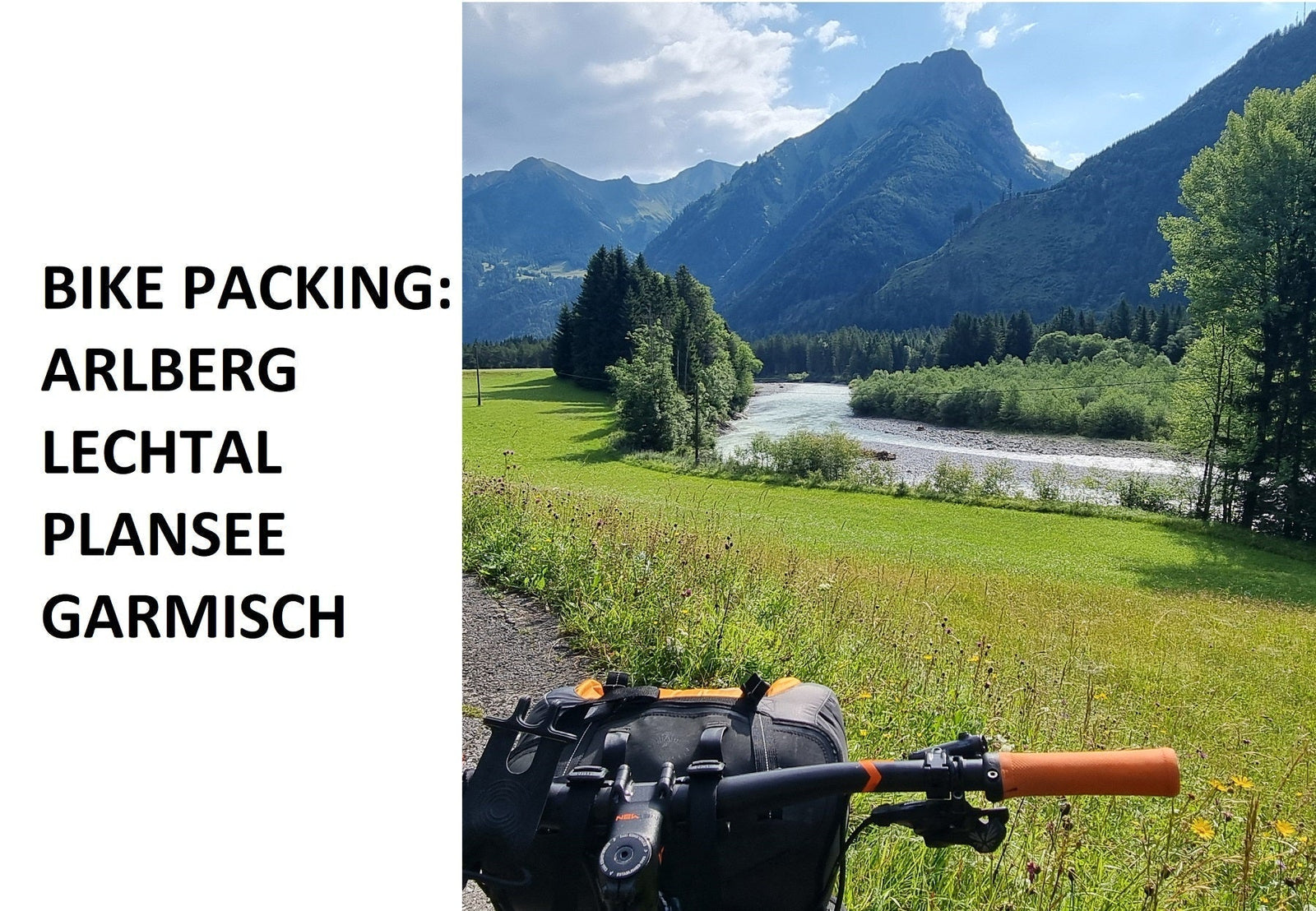 Bike Packing - From the Arlberg via the Lechtal Nature Park and lake Plansee to Garmisch