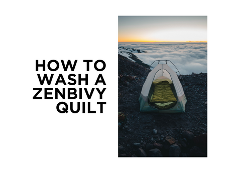 How to keep your Zenbivy quilt fresh: Proper down cleaning & care