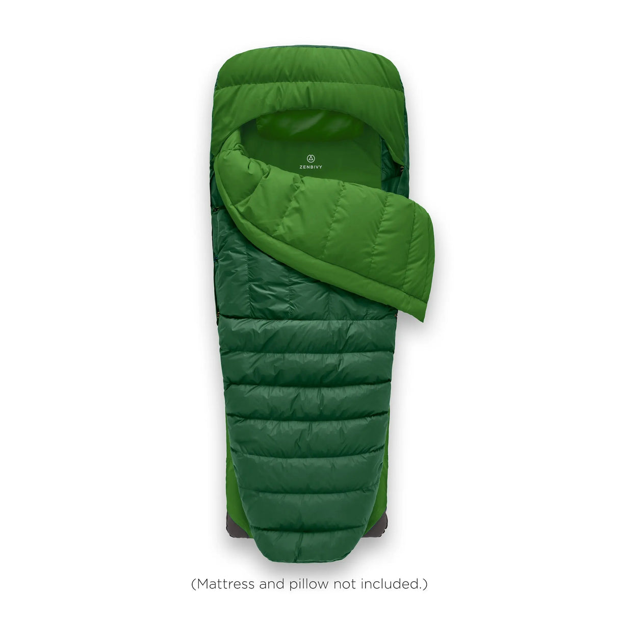 Core Bed Green Forrest | Zenbivy Sleeping Bag Systems