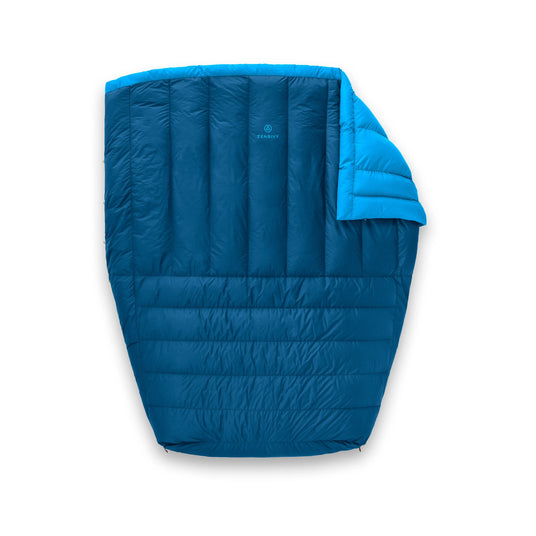 Core Quilt Double Blue Navy | Zenbivy Sleeping Bag Systems