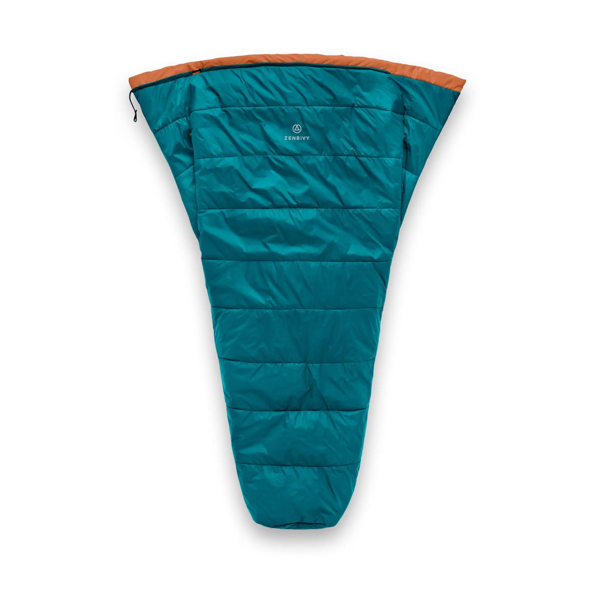 Core Quilt Synthetic Teal Clay | Zenbivy Sleeping Bag Systems