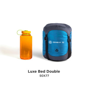 Luxe Bed Double -4°C: Outdoor Sleeping Bag System I Zenbivy