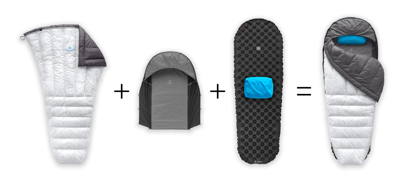 Ultralight Bed | Zenbivy Sleeping Bag Systems