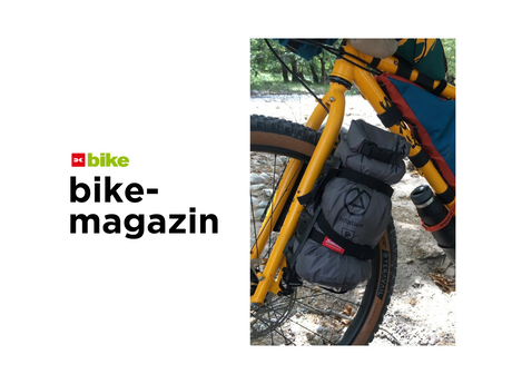 Review im Bike Magazin: Zenbivy Light Quilt für Bikepacking