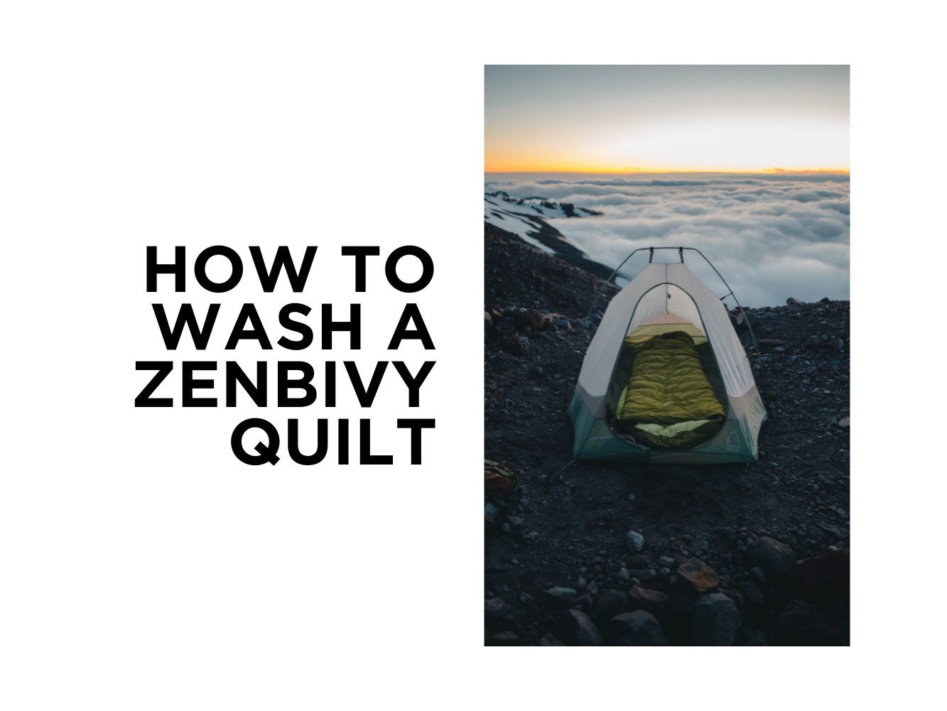 How to keep your Zenbivy quilt fresh: Proper down cleaning & care
