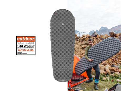 PRESS: Zenbivy Flex Air Mattress named “Outdoor Magazine” test winner