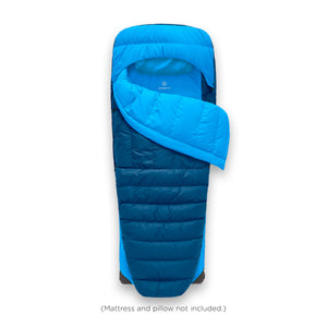 Core Bed Navy Blue | Zenbivy Sleeping Bag Systems