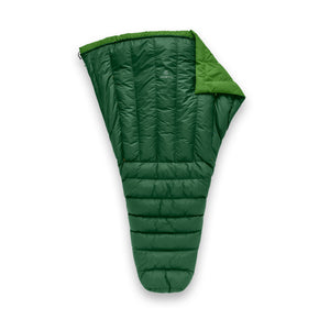 Core Bed Forrest Green | Zenbivy Sleeping Bag Systems