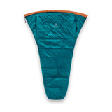 Core Quilt Synthetic Teal Clay | Zenbivy Sleeping Bag Systems