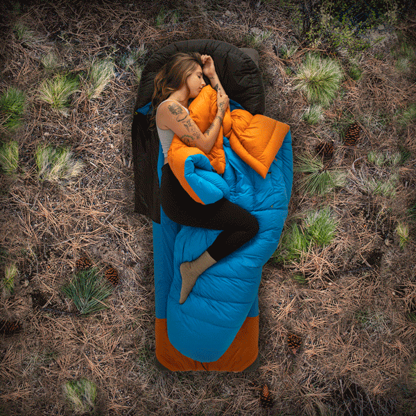 The Zenbivy Light Bed Ultralight Sleeping Bag System I Zenbivy