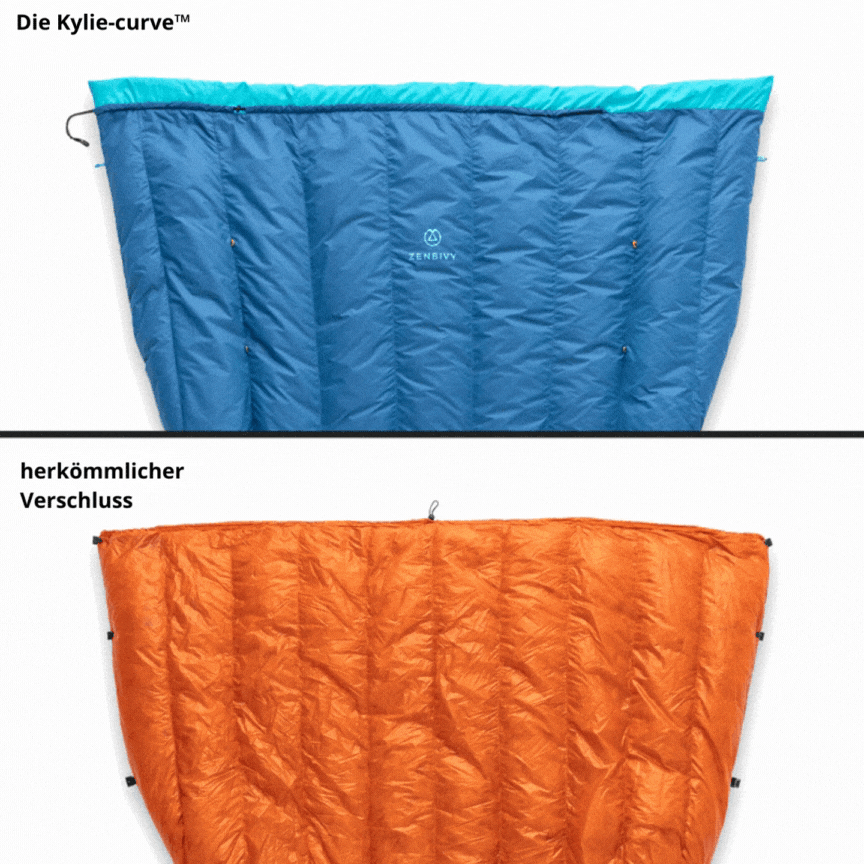 Fast & Light Bed Sleeping Bag System I Zenbivy Zenbivy Europe