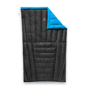 Light Bed 2025 Quilt blue/black | Zenbivy Sleeping Bag Systems