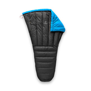 Light Bed 2025 Quilt black/blue| Zenbivy Sleeping Bag Systems