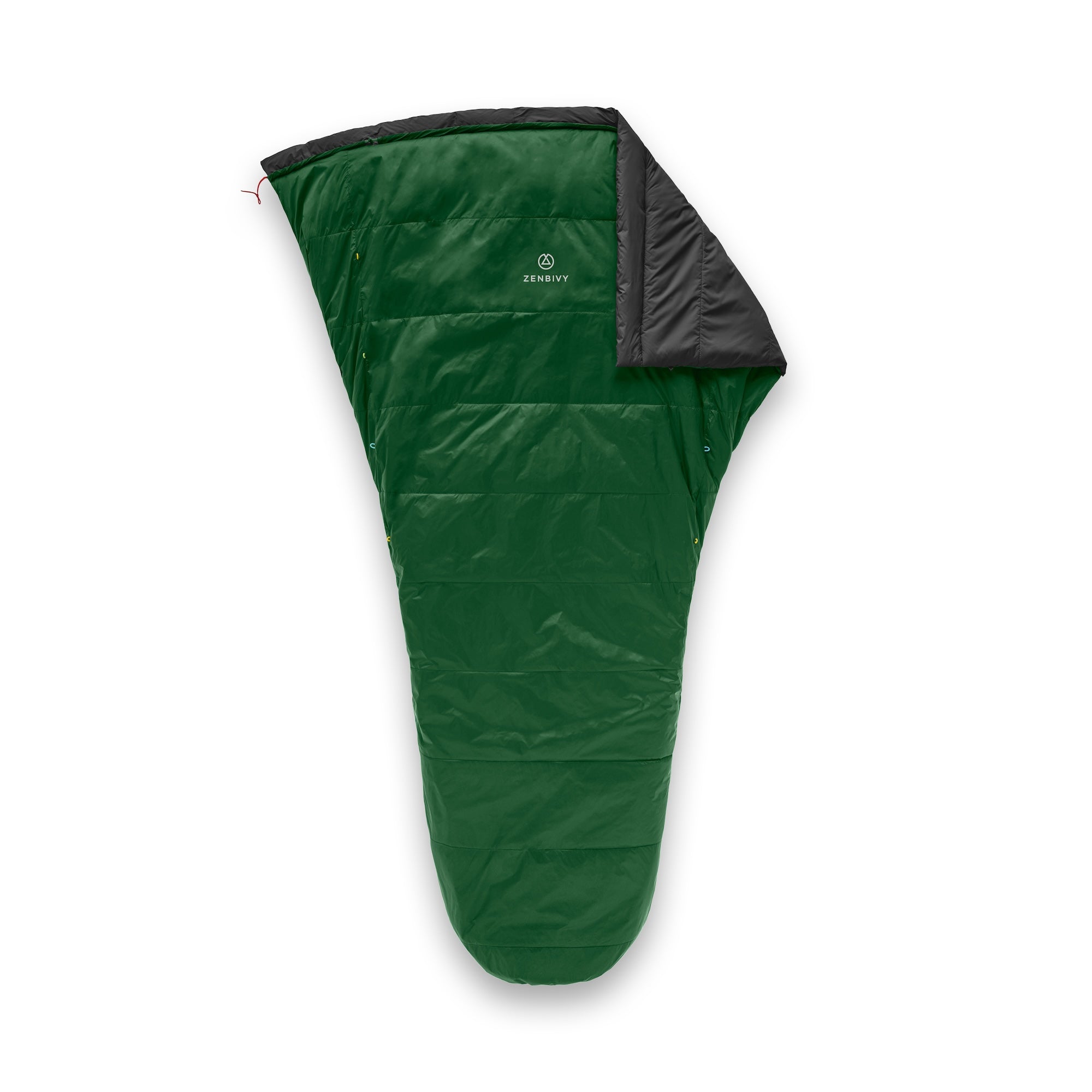 Light Quilt 2025 Synthetic Forrest Black| Zenbivy Sleeping Bag Systems