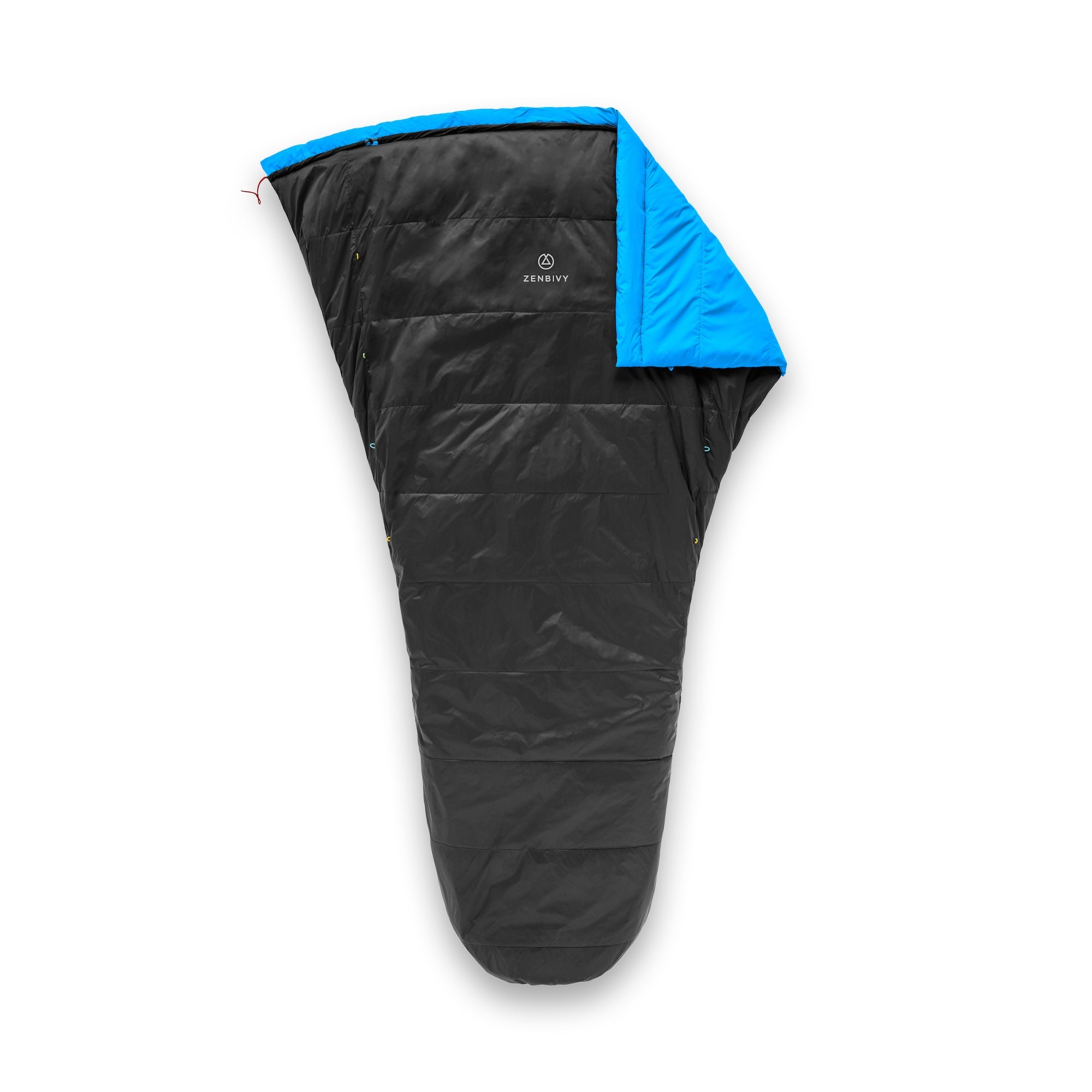 Light Quilt 2025 Synthetic Blue Black| Zenbivy Sleeping Bag Systems