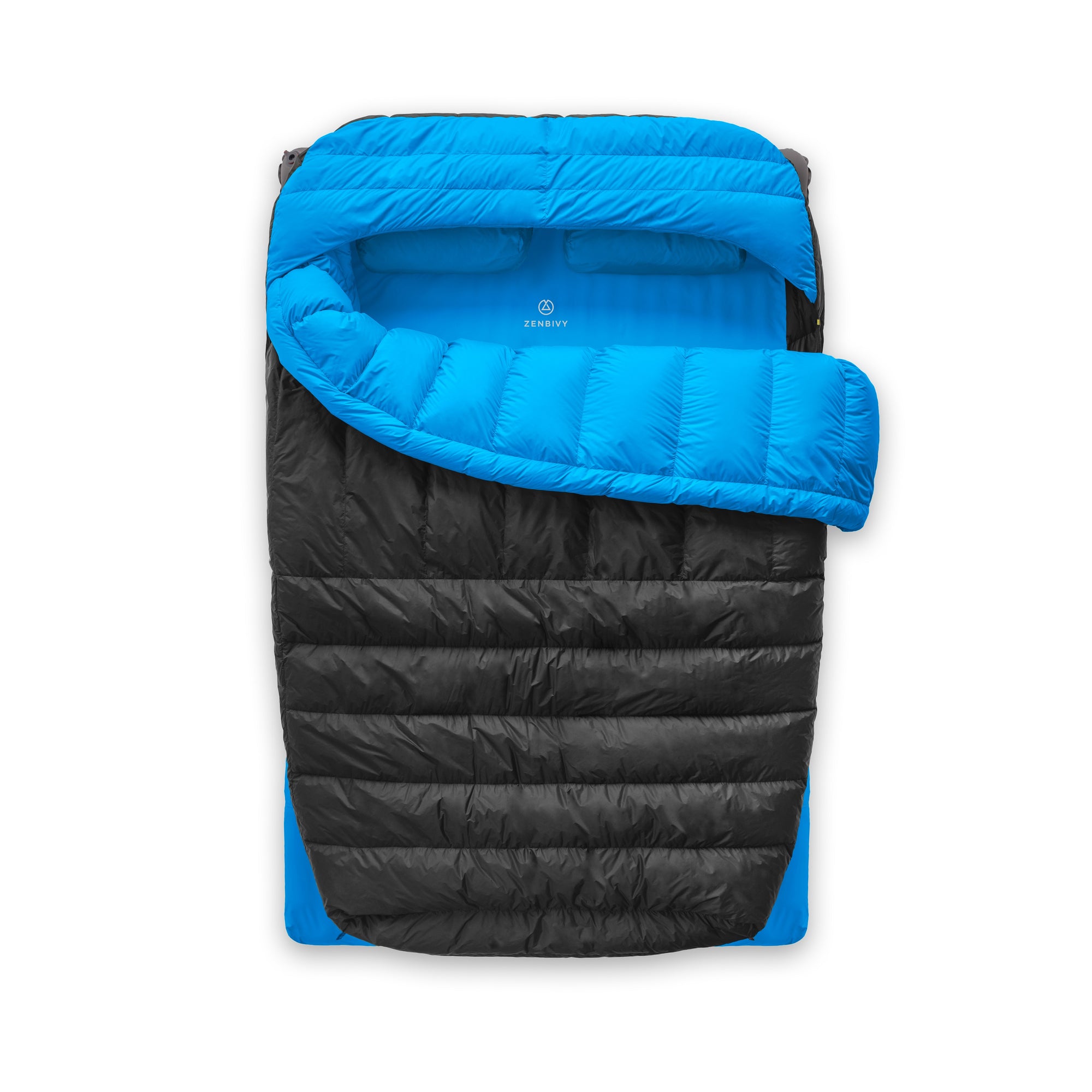 Light Bed Double Black Burgundy | Zenbivy Sleeping Bag Systems