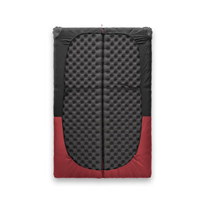 Light Sheet Double Red Black | Zenbivy Sleeping Bag Systems