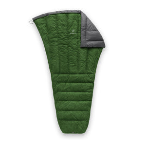 UltralightQuilt Green Grey| Zenbivy Sleeping Bag Systems