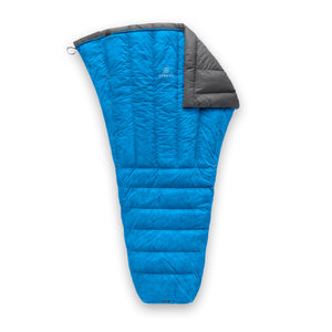 Ultralight Quilt Grey Blue | Zenbivy Sleeping Bag Systems