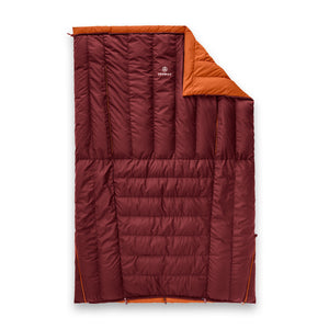 ZipBed Overland Quilt burgundy| Zenbivy Sleeping Bag Systems