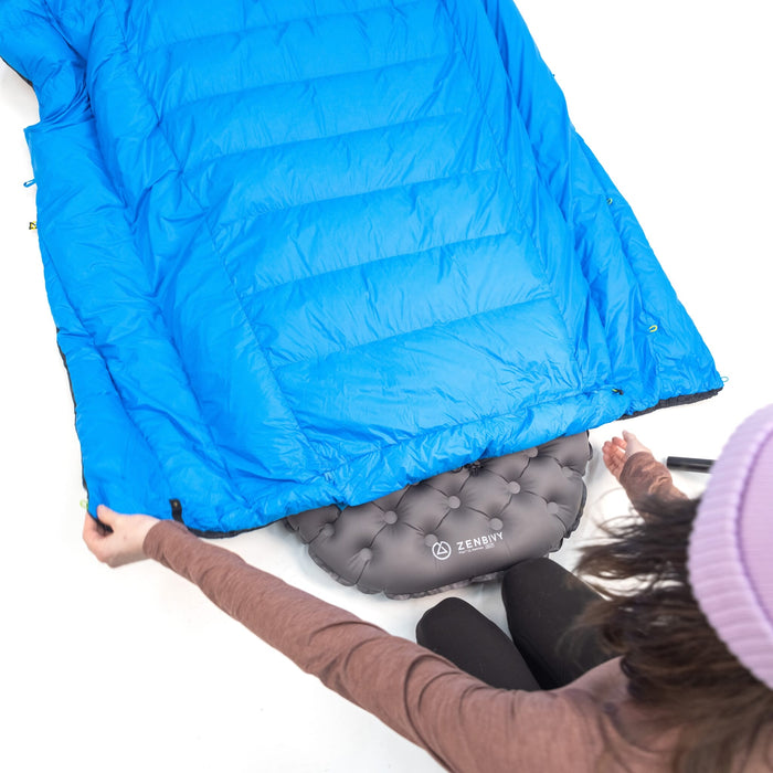 Owners Manual Convertible Footbox | Zenbivy Sleeping Bag Systems