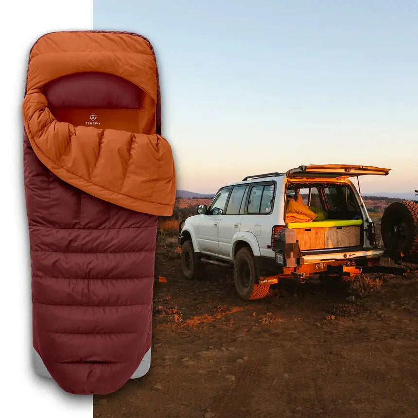 zenbivy schlafsack Zipbed Overland